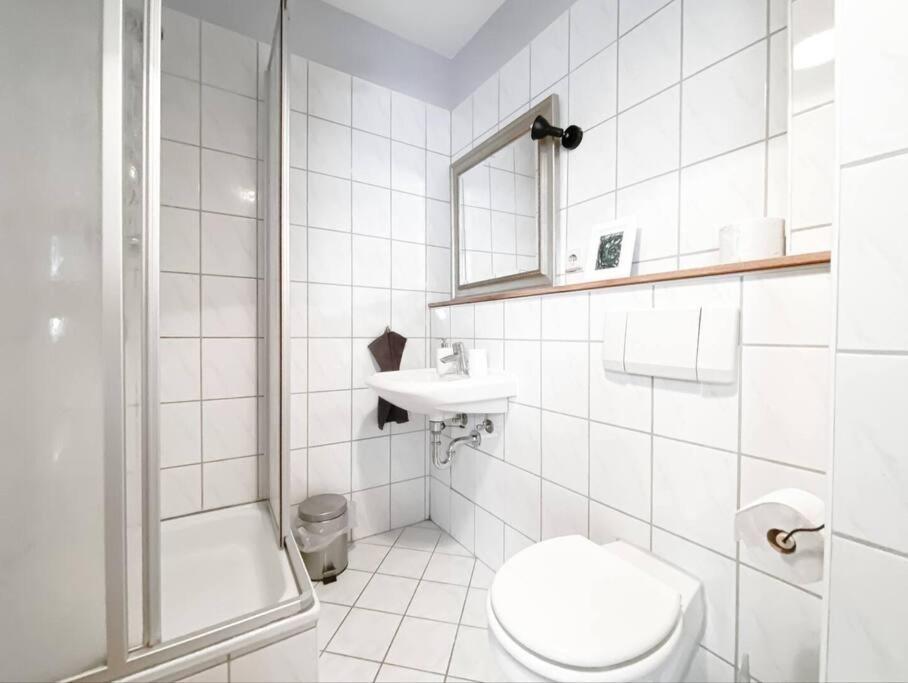 Schoene Ferienwohnung Mit Blick Ueber Stadtwald Лейпциг Экстерьер фото